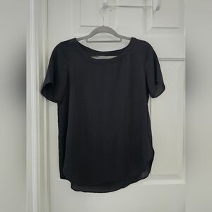 Banana Republic Black Tunic Top